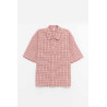 SUNFLOWER PINK CHECK ADAM OVER SHIRT